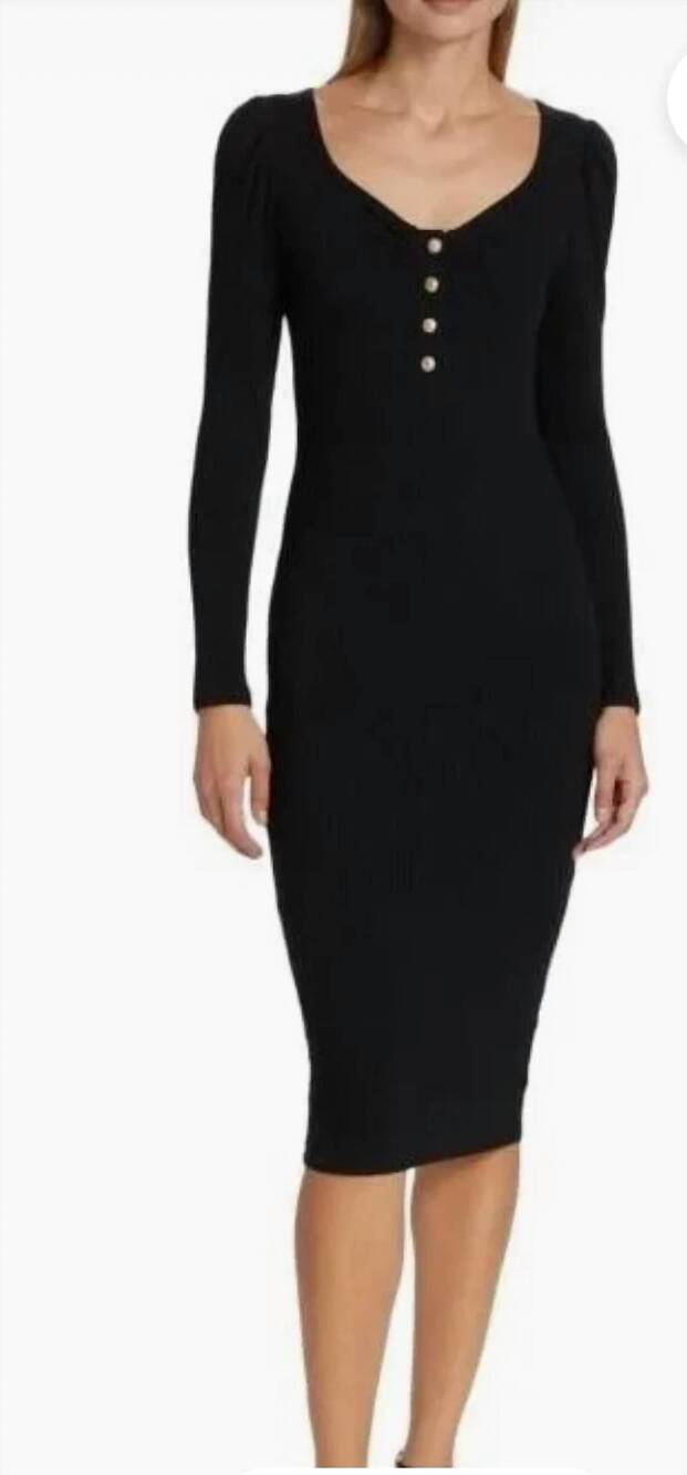 NEW GENERATION LOVE zora dress in black